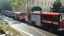 V hotelu v Mariánských Lázních hořela sauna