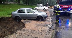 Přívalové deště a povodně na Liberecku a Českolipsku