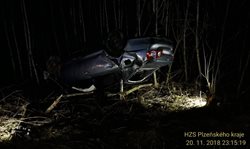 Dopravní nehoda se zraněním nedaleko Březí