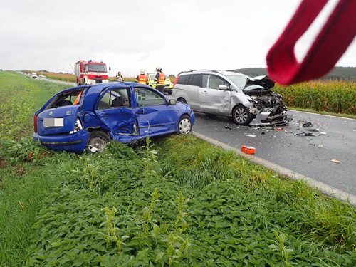 Tragická nehoda na Kroměřížsku