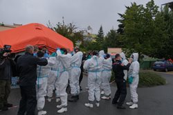 Začala dvoudenní desinfekce velkého ostravského domova Slunečnice