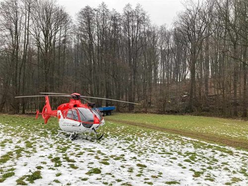 Zraněný muž v lese transportován díky přesné lokalizaci aplikace Záchranka