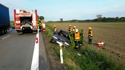 Tragicky skončil střet osobního auta s nákladním u Čankovic na Chrudimsku