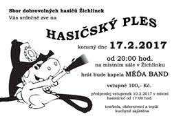  Hasičský ples v Žichlínku