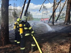 Na Vysočině v loňském roce více hořelo a častěji se bouralo