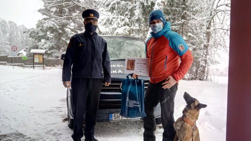 Fenka Enigma vypátrala pohřešovanou osobu, dostalo se jí poděkování