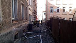 Únik plynu v Šluknově