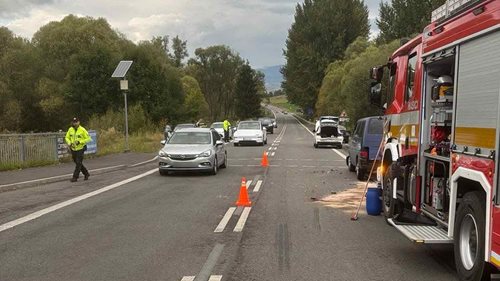 Nehoda tří aut odhalila překvapení. Instruktor autoškoly nadýchal 0,81 promile