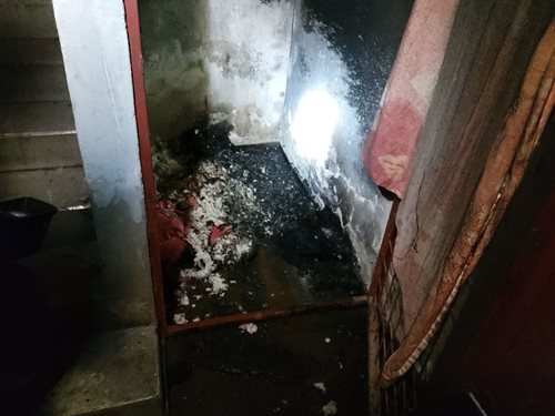 Při požáru se několik osob nadýchalo kouře