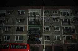 Požár balkónu