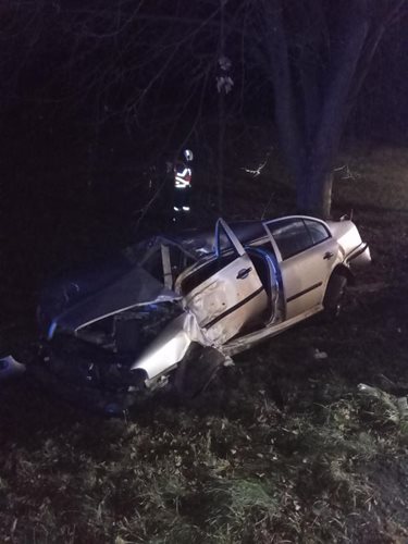 Tragická nehoda na silnici č. 11 u Rybné nad Zdobnicí