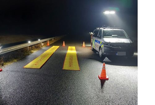 Dálniční kontroly odhalily nebezpečné přestupky zahraničních řidičů