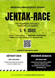 Pozvánka na 2. ročník běžeckého, překážkového závodu JENTAK-RACE 2020