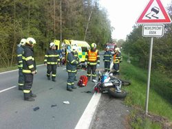 Úterní ranní nehody na Chrudimsku