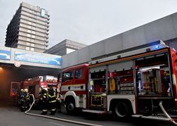 V hotelu Thermal vyhořela sauna, všichni hosté museli být evakuováni
