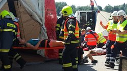 Taktické cvičení složek IZS „AUTOBUS 2019“
