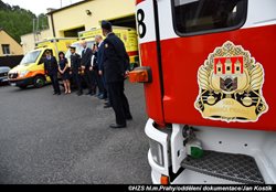 Hasiči a zdravotničtí záchranáři budou sloužit ve společných prostorách radotínské hasičské stanice