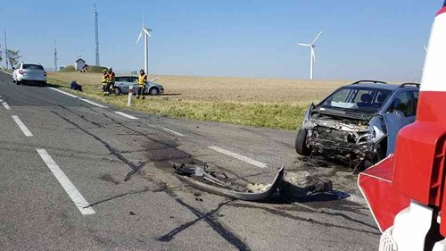Při nehodě se zranily tři osoby