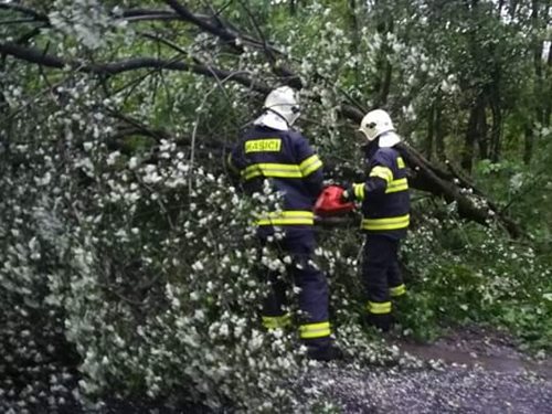 Silný vítr a povodňová bdělost
