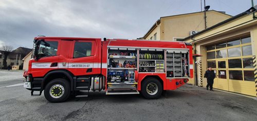 Představujeme novou cisternu pro územní odbor Domažlice
