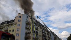 Požár bytu v Praze 11 způsobil mnohamilionovou škodu