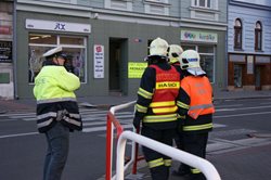 Dopravní nehoda tří osobních aut v Ústí nad Labem