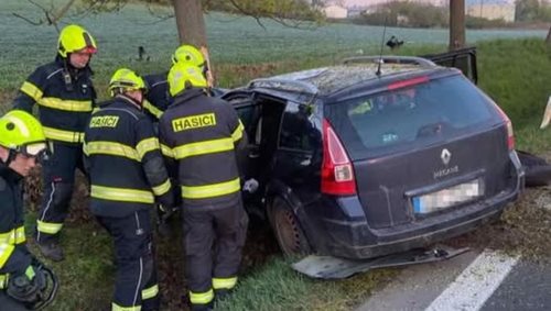 Náraz do stromu skončil těžkým zraněním