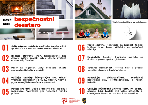 Den požární bezpečnosti: Až začne hořet, vzbudí vás hlásič požáru. Máte jej?