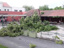 Bouřky zvýšily počet výjezdů
