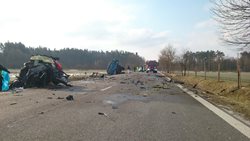 Tragická nehoda na Třeboňsku 