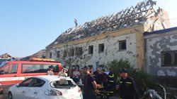 OBRAZEM: Pomáháme v Moravské Nové Vsi zničené tornádem