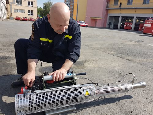 Přístroje z druhé světové války dezinfikují rychle a bezpečně