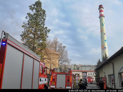 Třetí stupeň poplachu po výbuchu v kolínské elektrárně