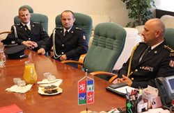 Hejtman Ústeckého kraje poděkoval krajským hasičům, kteří přivezli ze světových her sedm medailí