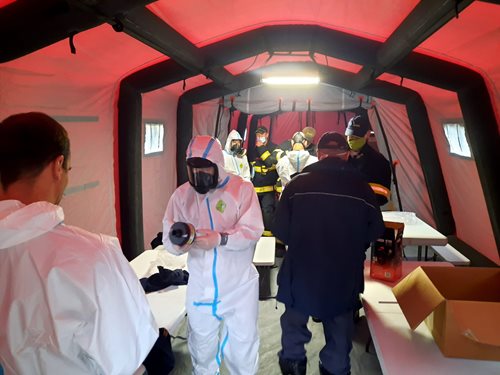 Spolupráce při dezinfekci Městského ústavu sociální péče v Jirkově