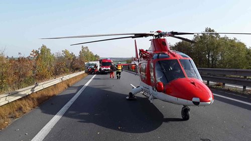 Dopravní nehoda na dálnici D46