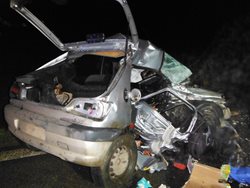 U havárie tří osobních vozidel na Jičínsku zasahovali hasiči z Kopidlna a Hořic. Nehoda si vyžádala lidský život 