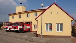 Profesionální hasiči v Křemži slouží v nově zrekonstruované stanici