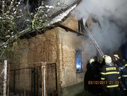 Tragický požár v Přemyslovicích na Prostějovsku.
