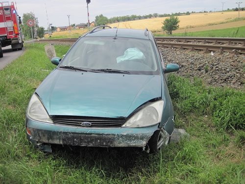 Nehoda osobního automobilu
