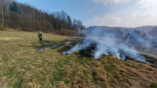 Rychlý zásah zabránil rozšíření požáru