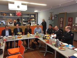 Setkání vedení HZS Ústeckého kraje s velvyslancem Spolkové republiky Německo ve Vejprtech - Berensteinu