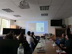 Seminář pro učitele ZŠ v sídle krajských hasičů ve Zlíně.
