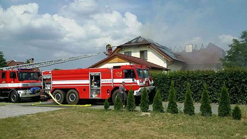  Požár domu v Hoděšovicích s největší pravděpodobností způsobila fotovoltaika