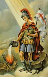 Patron hasičů, sv. Florián, slaví svátek