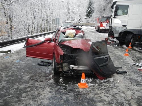 Ranní nehody zkomplikovaly provoz na jihočeských silnicích