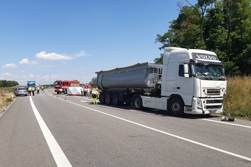 Zasahovali jsme u tragické nehody na obchvatu Lechovic