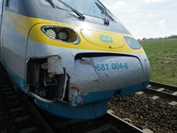 Řidička vjela u Pňovan pod rozjeté Pendolino 