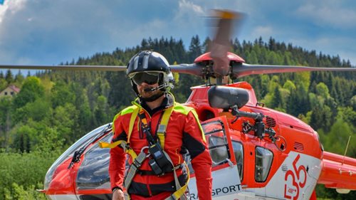 Letecká záchranná služba znovu ukázala svůj význam. Po zástavě srdce rozhoduje každá minuta