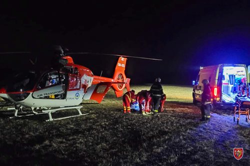 Při požáru bytu v Ondřejově byl zraněn člověk